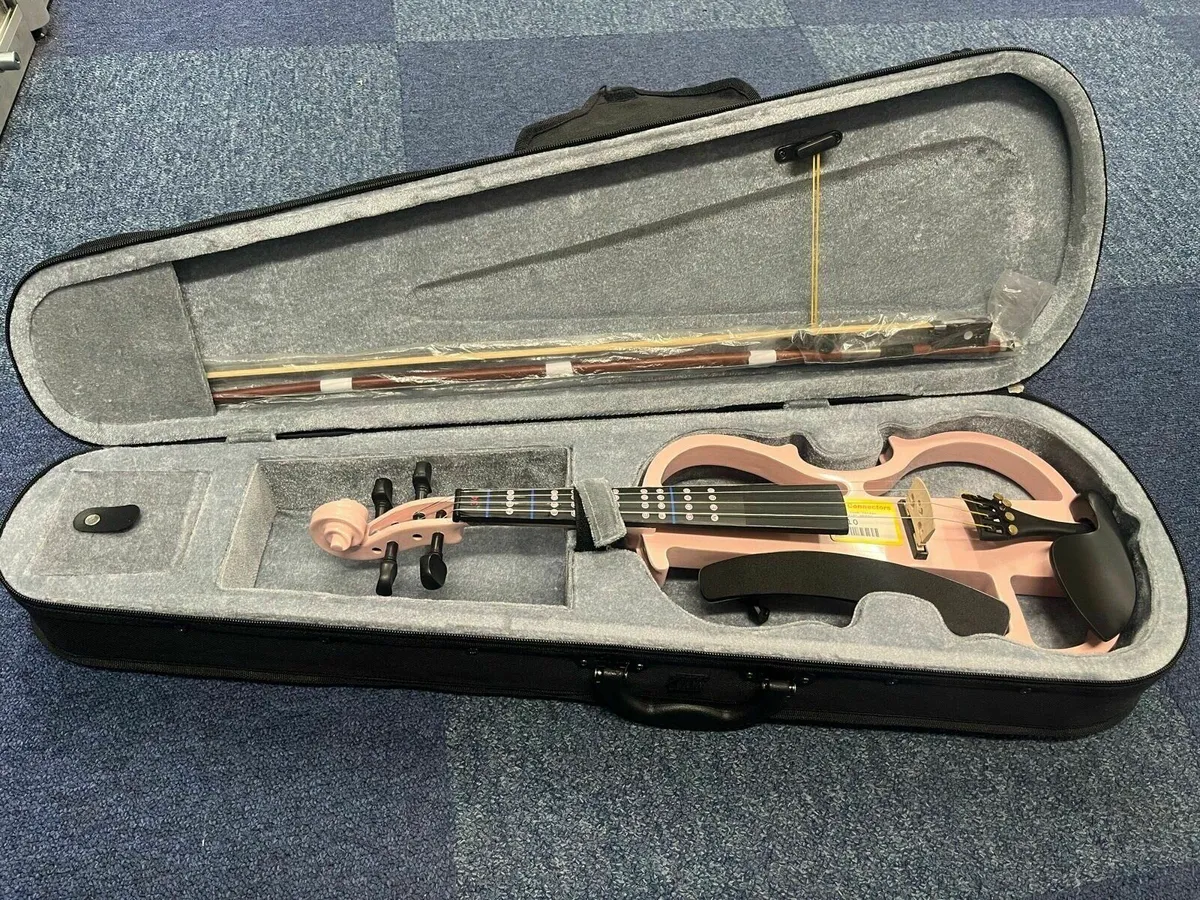 Electric Violin with case - Image 3