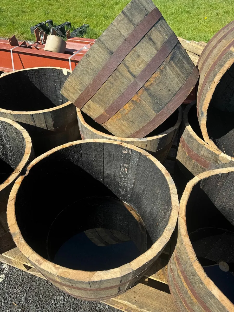Half Whiskey Barrels - Image 2