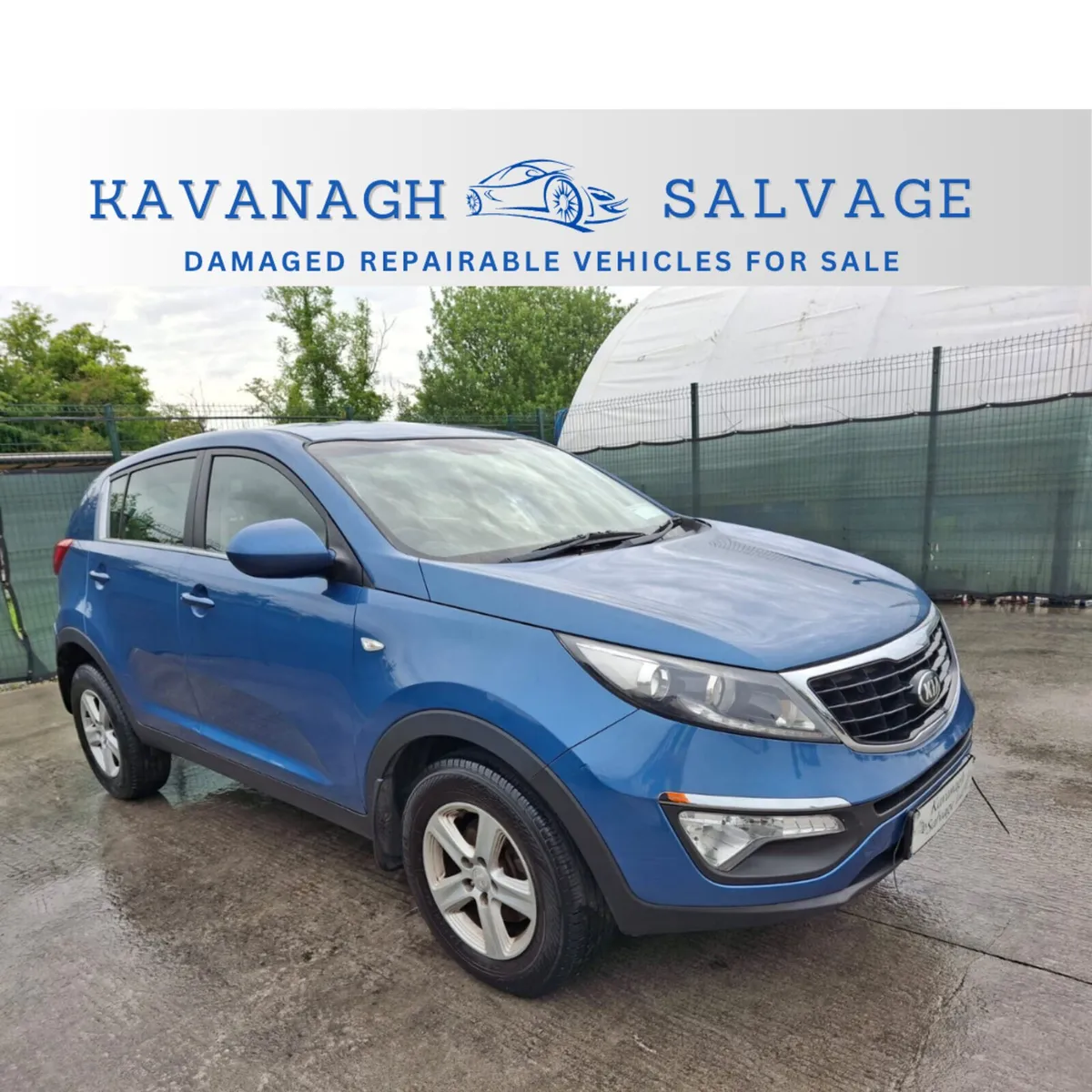 2015 Kia Sportage light damage - Image 2