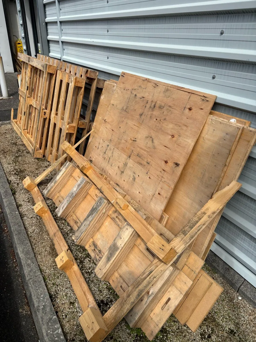 Wood, pallets, Timber, garden furniture, firewood - Image 2