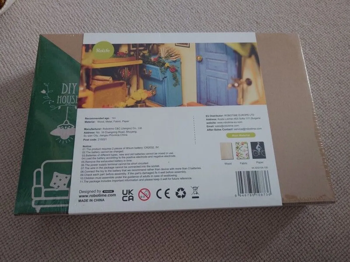 Rolife DIY Miniature House, Cathy's Flower House DG104 - Image 3