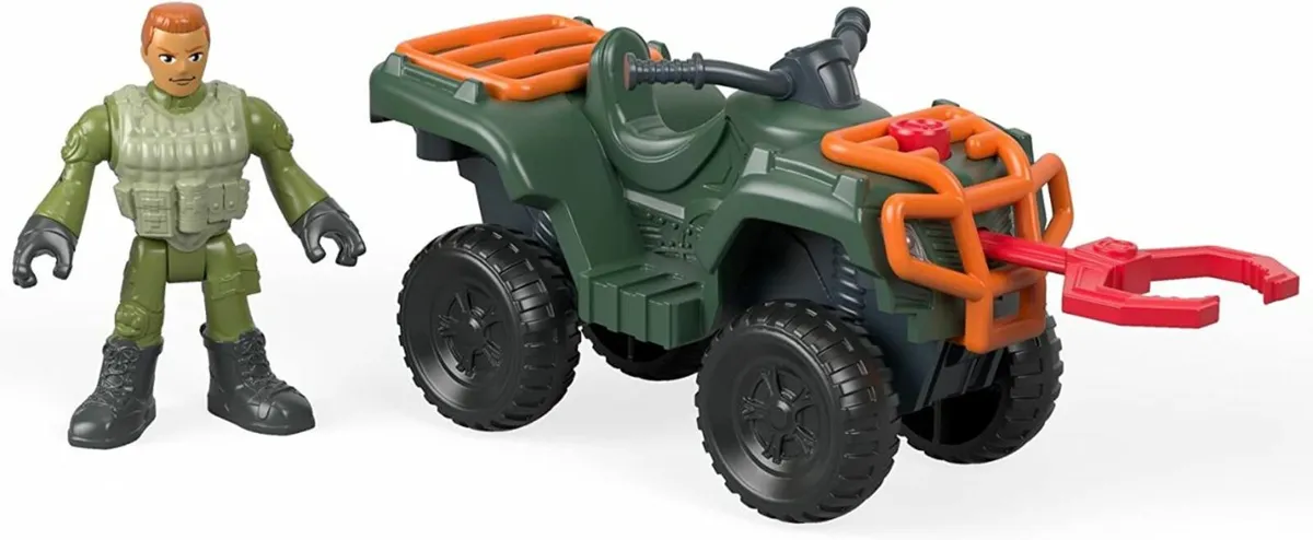 Imaginext Jurassic World, ATV & Technician Action - Image 2