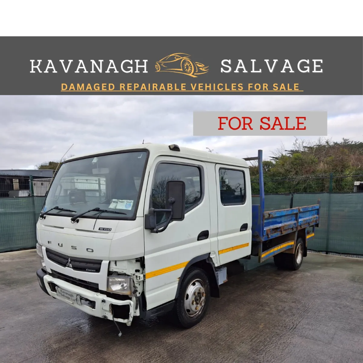 *2012 Mitsubishi Canter Crew Cab  Tipper - Image 1