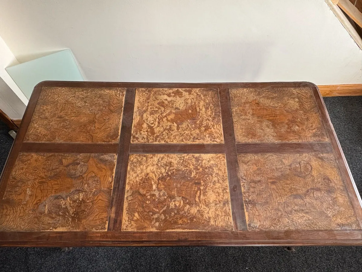 Antique Walnut Table - Image 1
