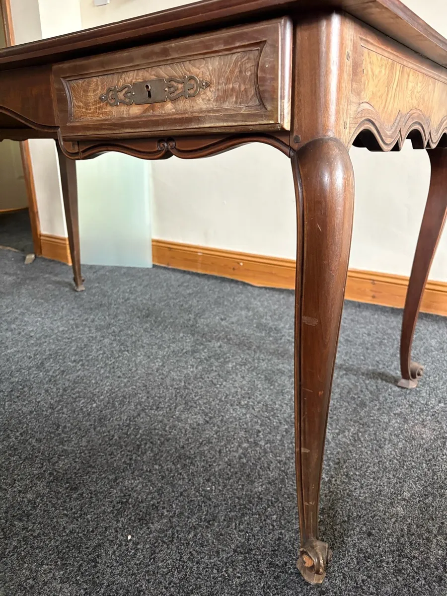 Antique Walnut Table - Image 2