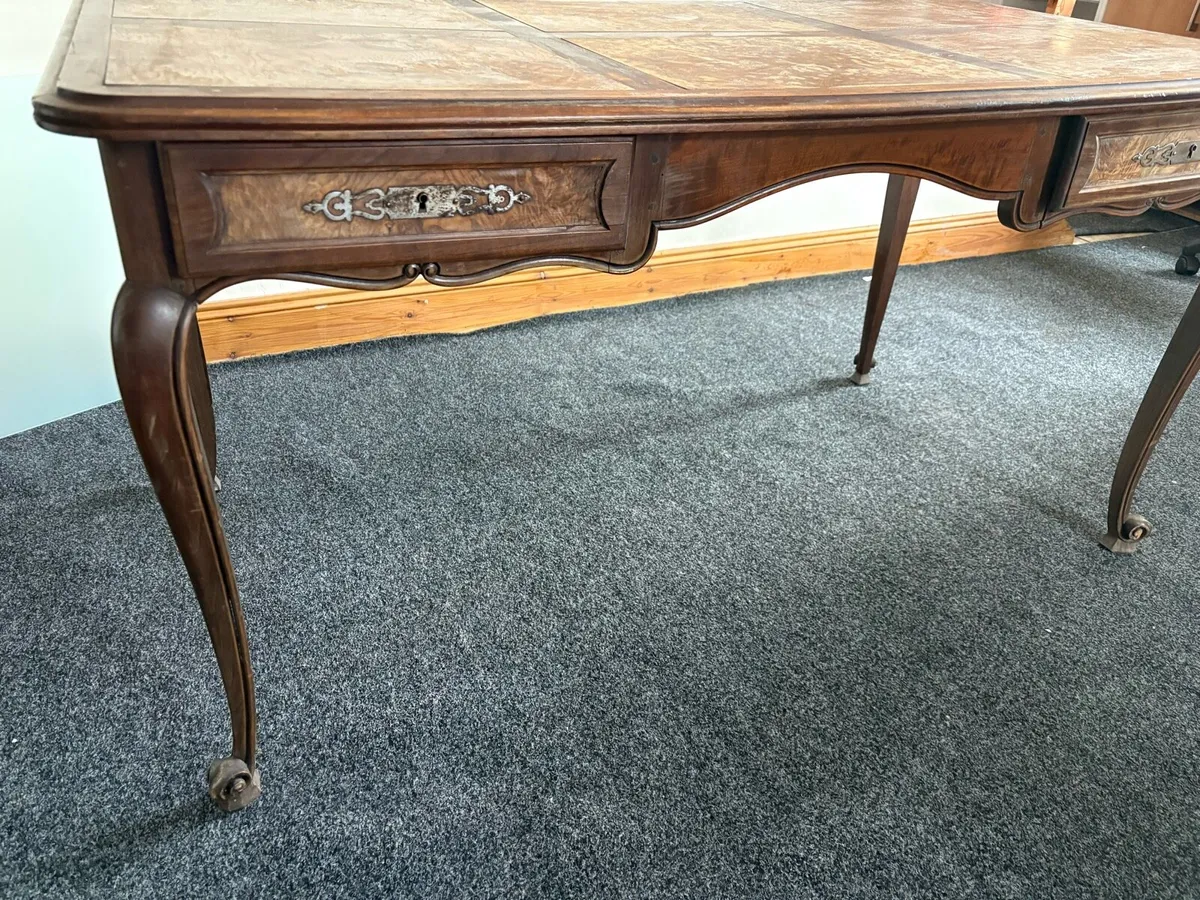 Antique Walnut Table - Image 3