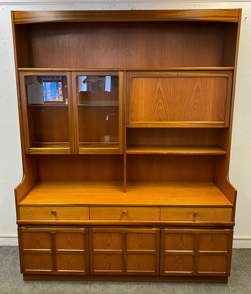 Nathan Mid Century Teak Cabinets - Image 2