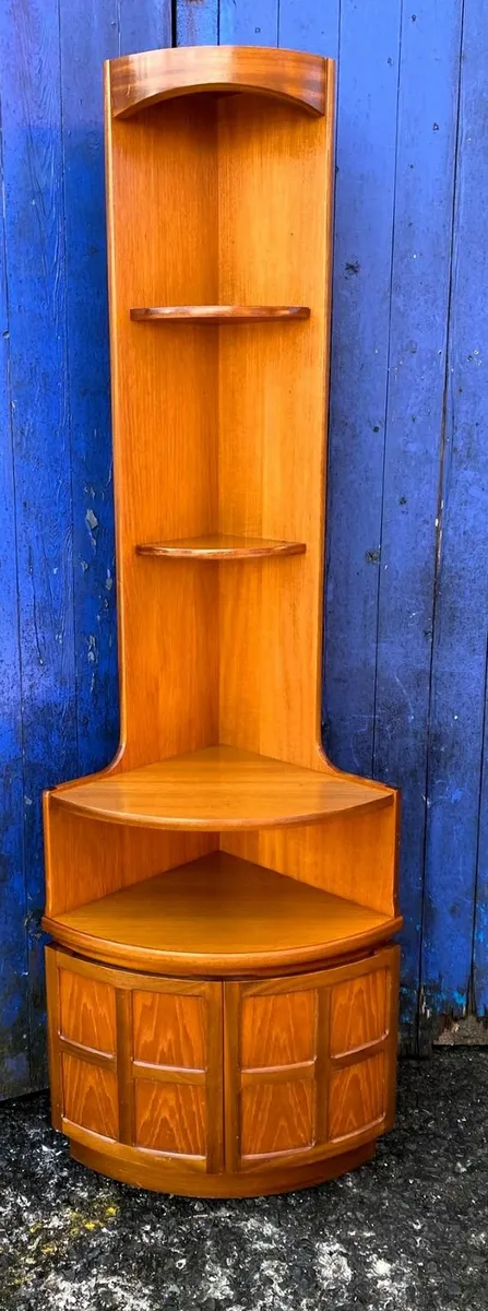 Nathan Mid Century Teak Cabinets - Image 4