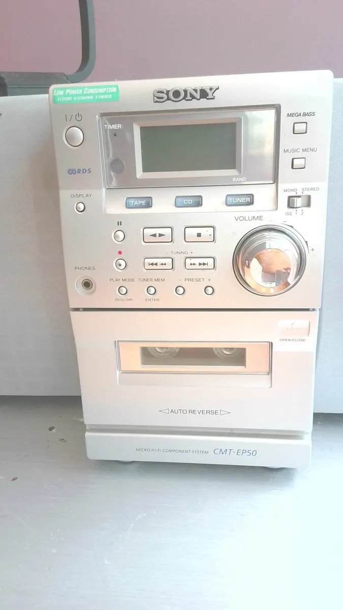 Radio, CD and tape player - Vintage - Image 3