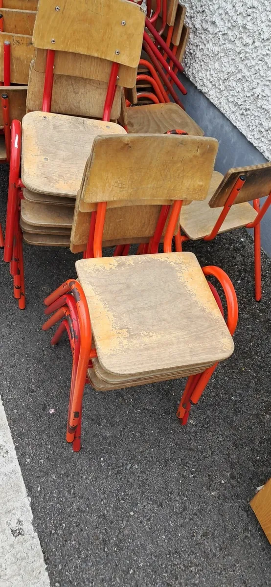 School desks/ chairs - Image 1