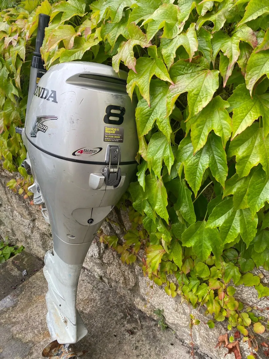 8hp 4 stroke Honda Outboard Longshaftw - Image 3