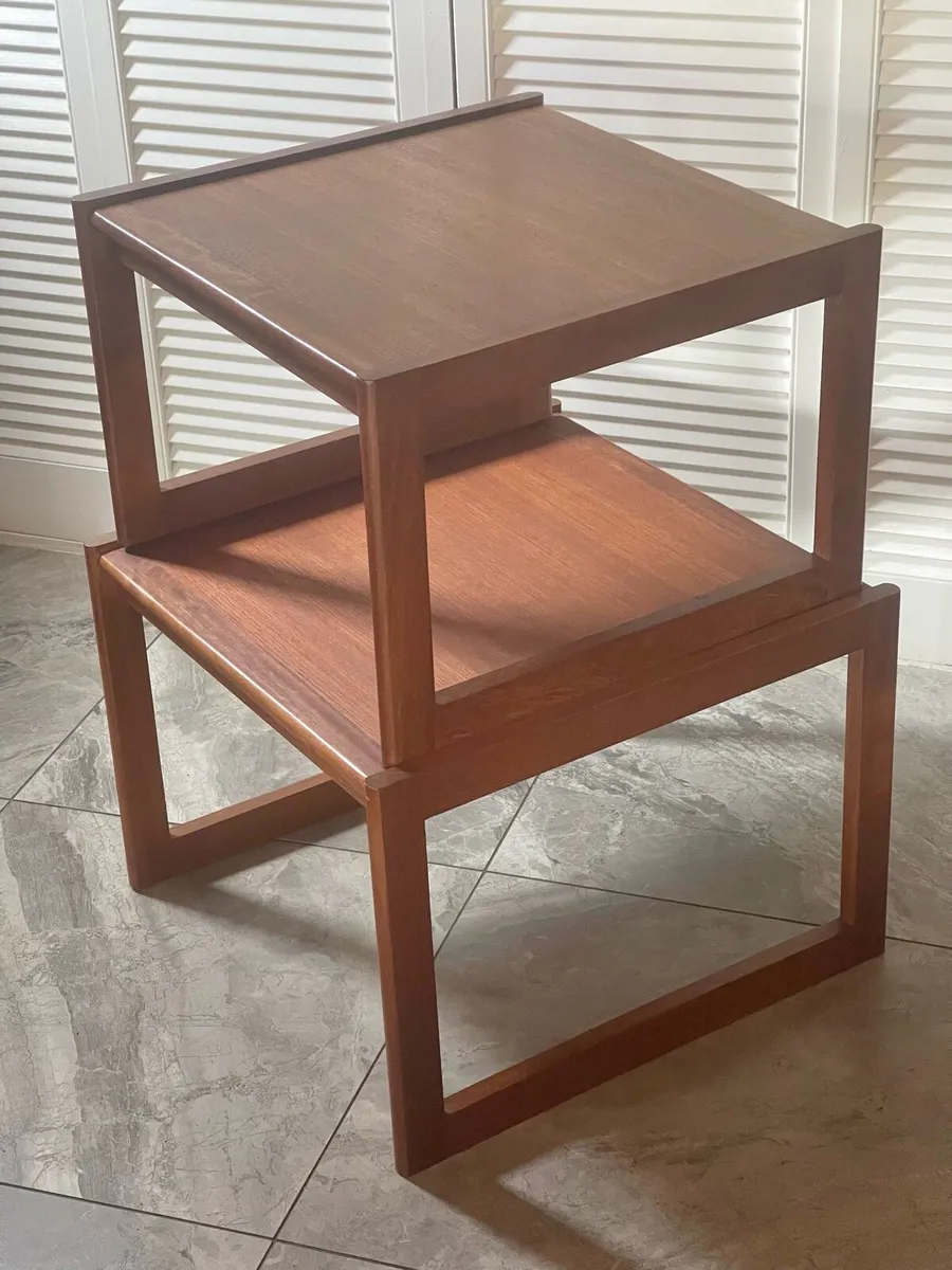 Mid century side tables - Image 1