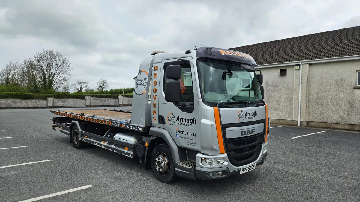 2014 DAF LF 180 2 CAR RECOVERY SLIDE & TILT - Image 3