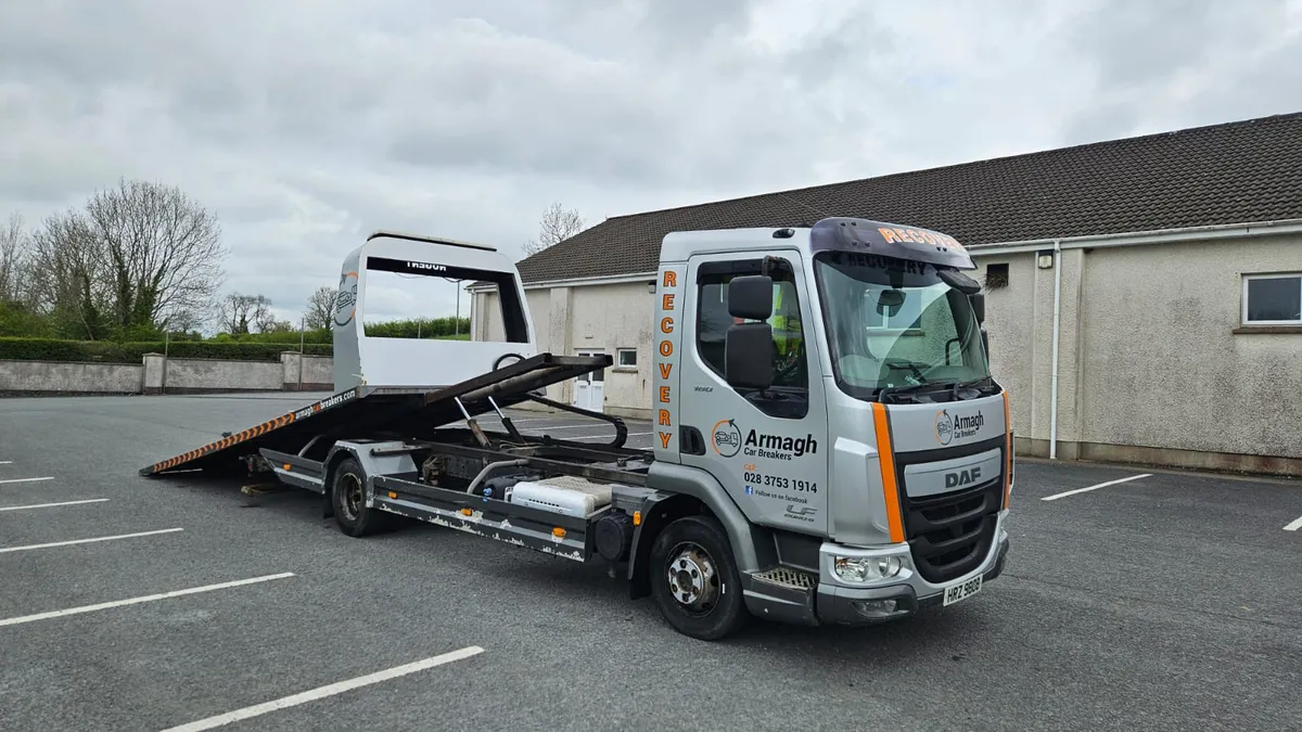 2014 DAF LF 180 2 CAR RECOVERY SLIDE & TILT - Image 4