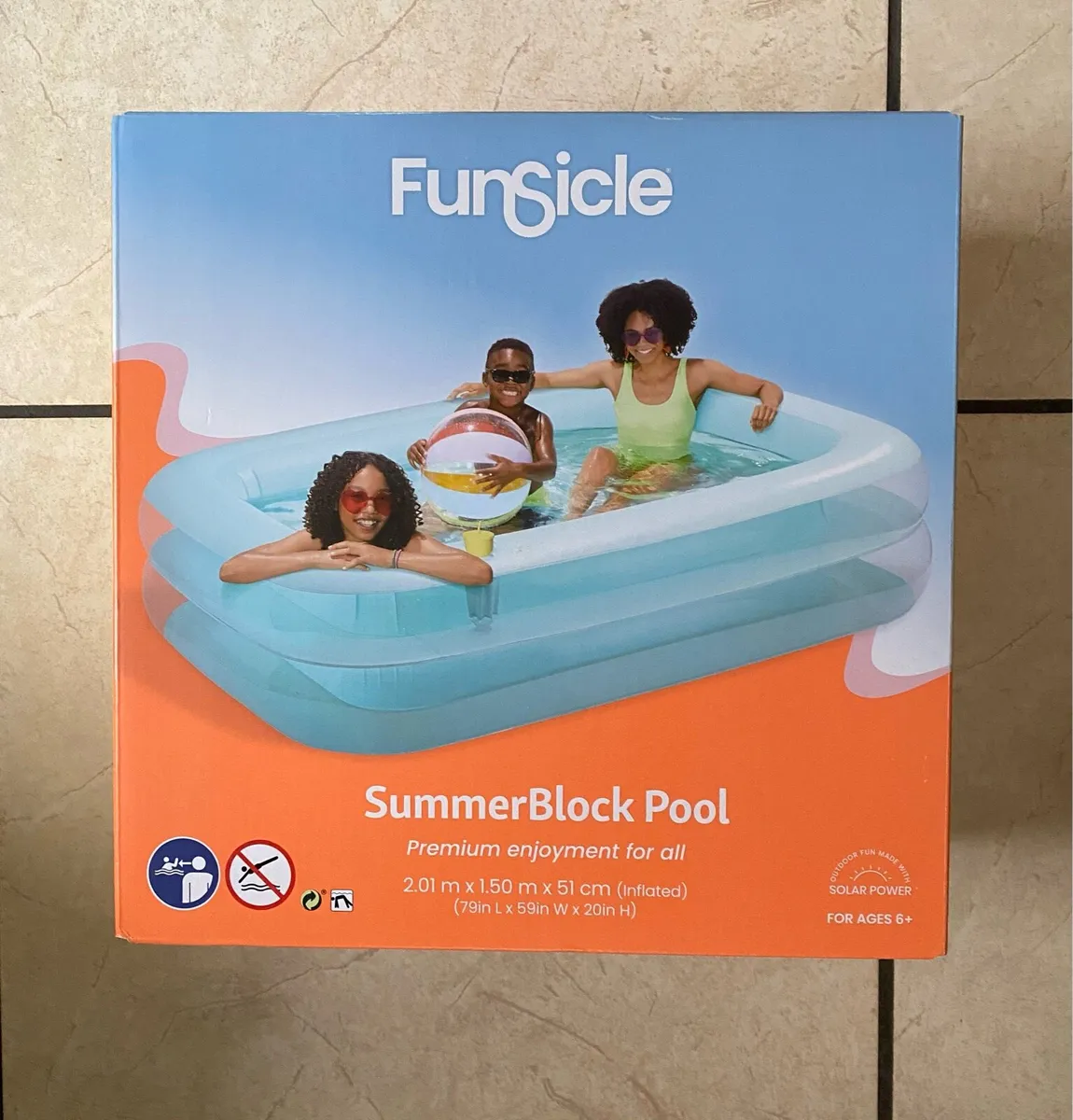 Brand New Swimming Pool, 79 x 59 x 20 inches - Image 1