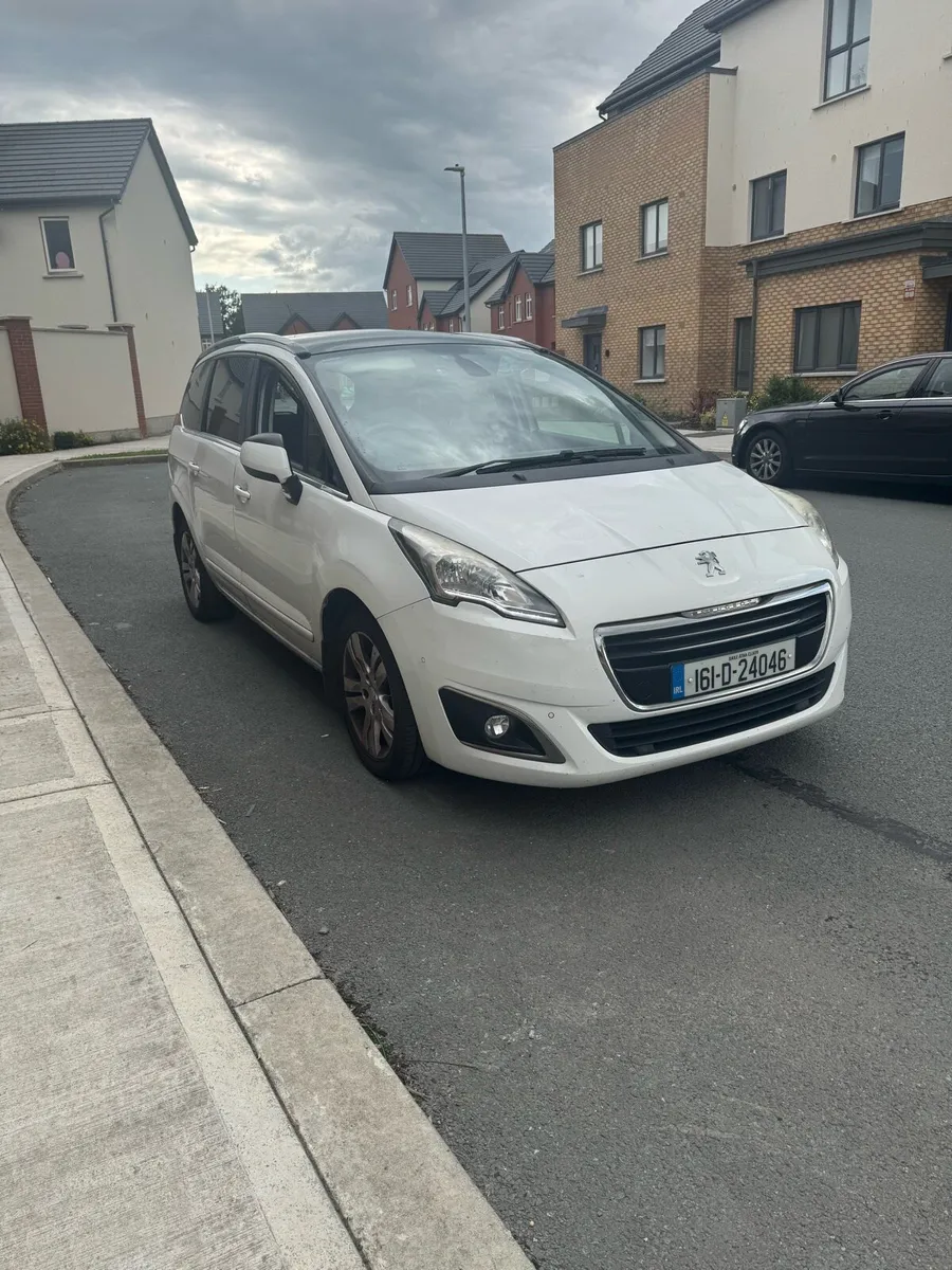 2016 Automatic Peugeot 5008 - 7 Seater - NCT 03/26 - Image 1