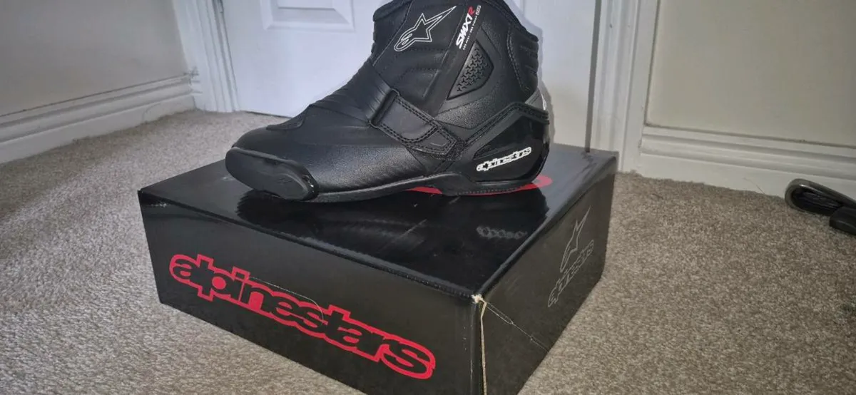 ALPINESTARS SMX-1 R V2 Black-Red - Image 1
