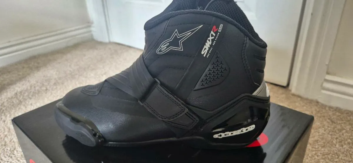 ALPINESTARS SMX-1 R V2 Black-Red - Image 2