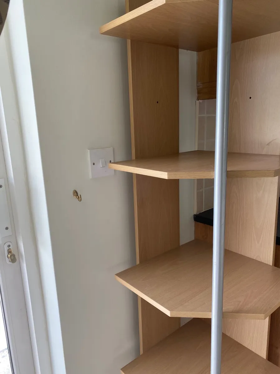 Corner book shelf - Image 2