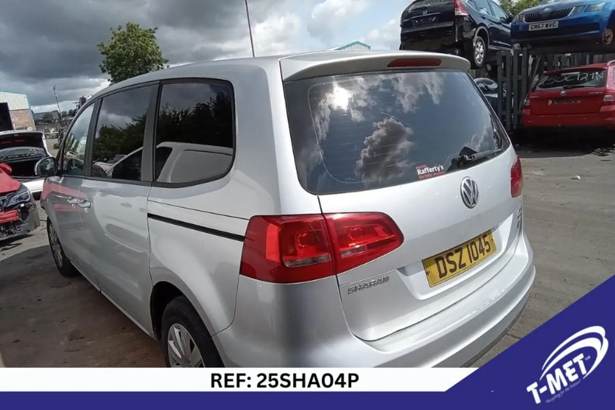 2013 VOLKSWAGEN SHARAN BREAKING FOR PARTS - Image 3