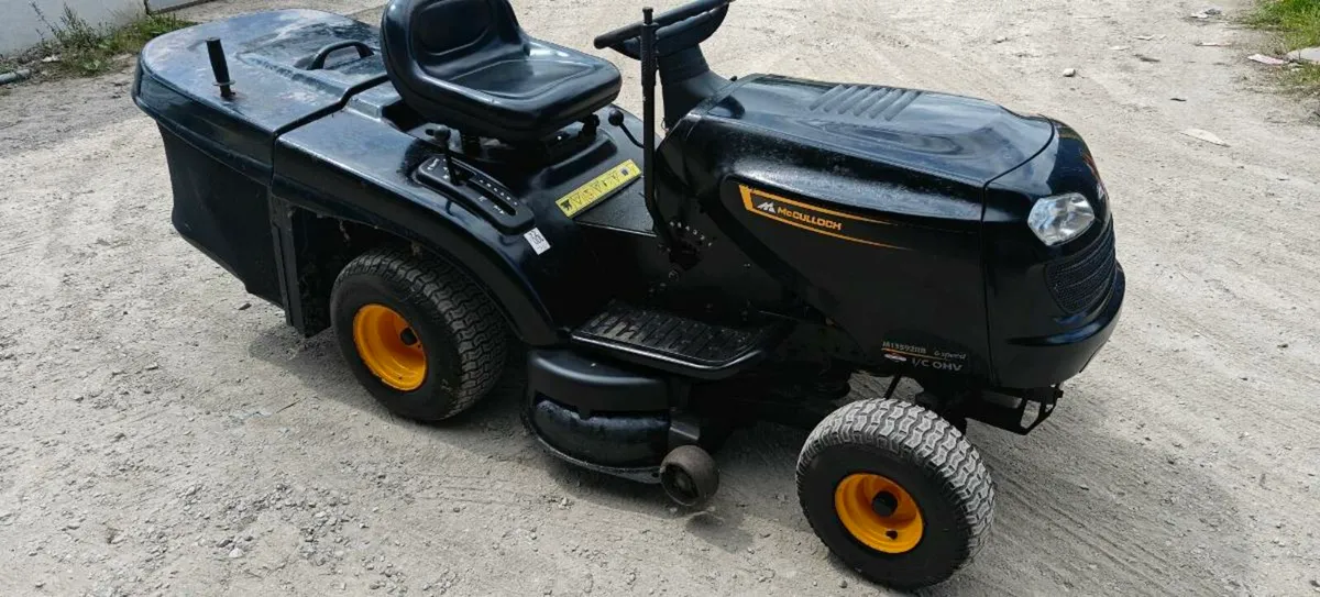 Mcculloch ride on mower 13.5hp - Image 4