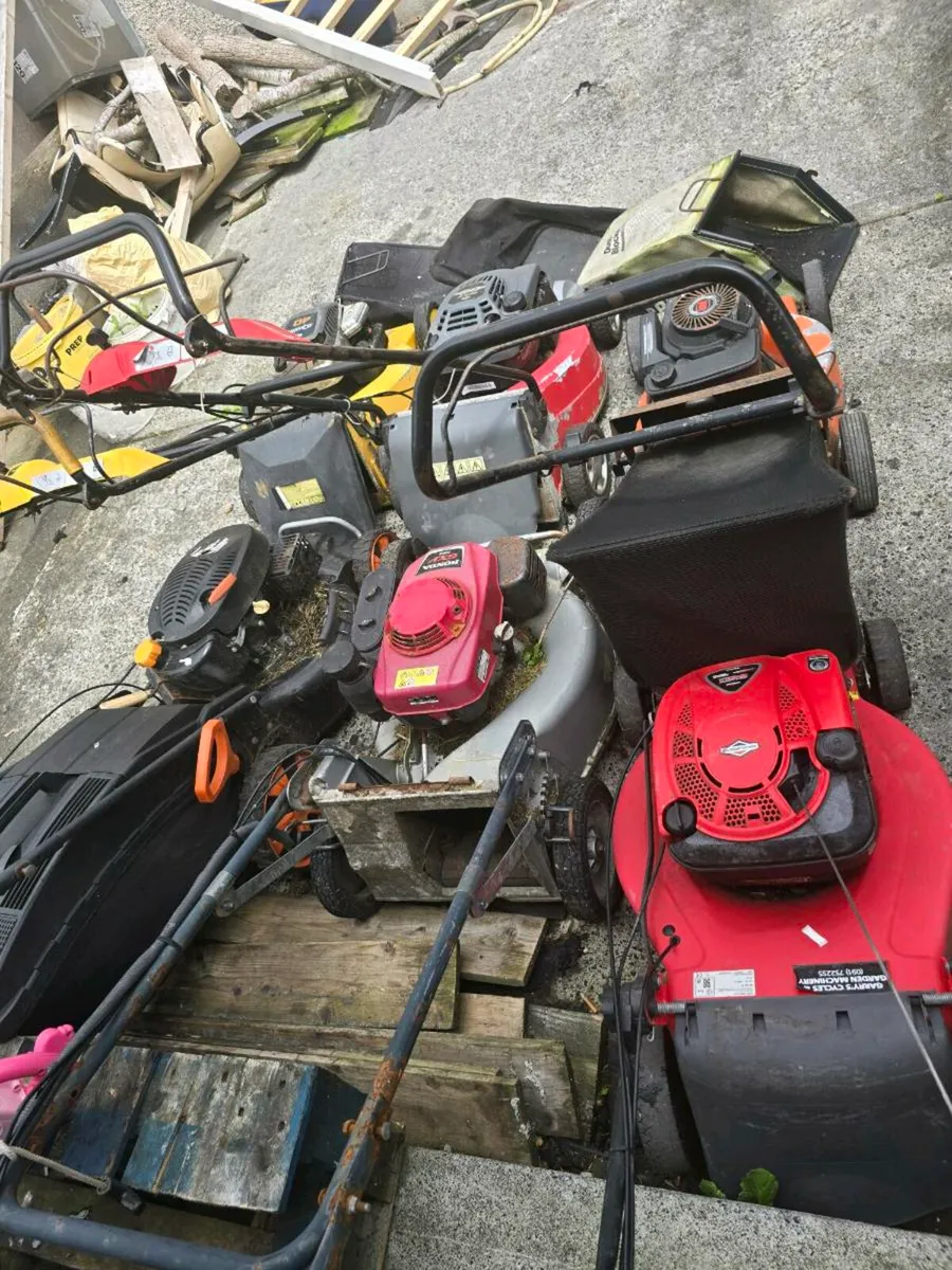 Job lot of Lawnmowers - Image 2