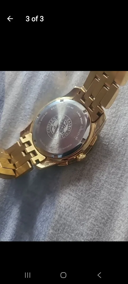 Gold Citizens eco-drive - Image 3