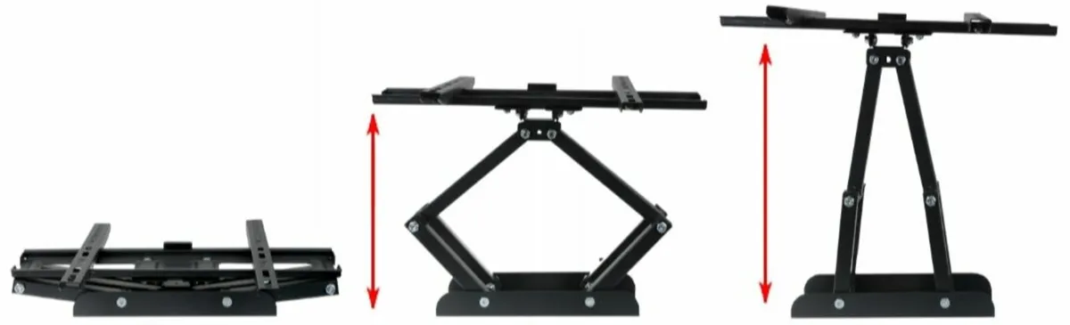 Tv Wall Mount Bracket Tilt Swivel 57-80" - Image 1