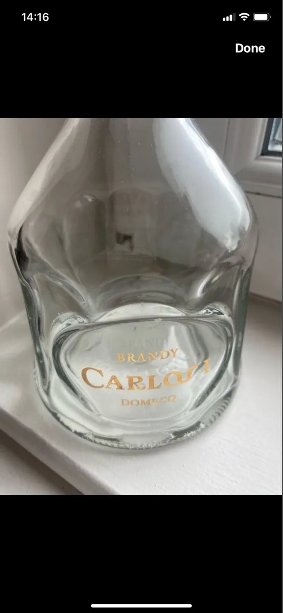 Vintage Carlos 1 Crystal Decanter - Image 2