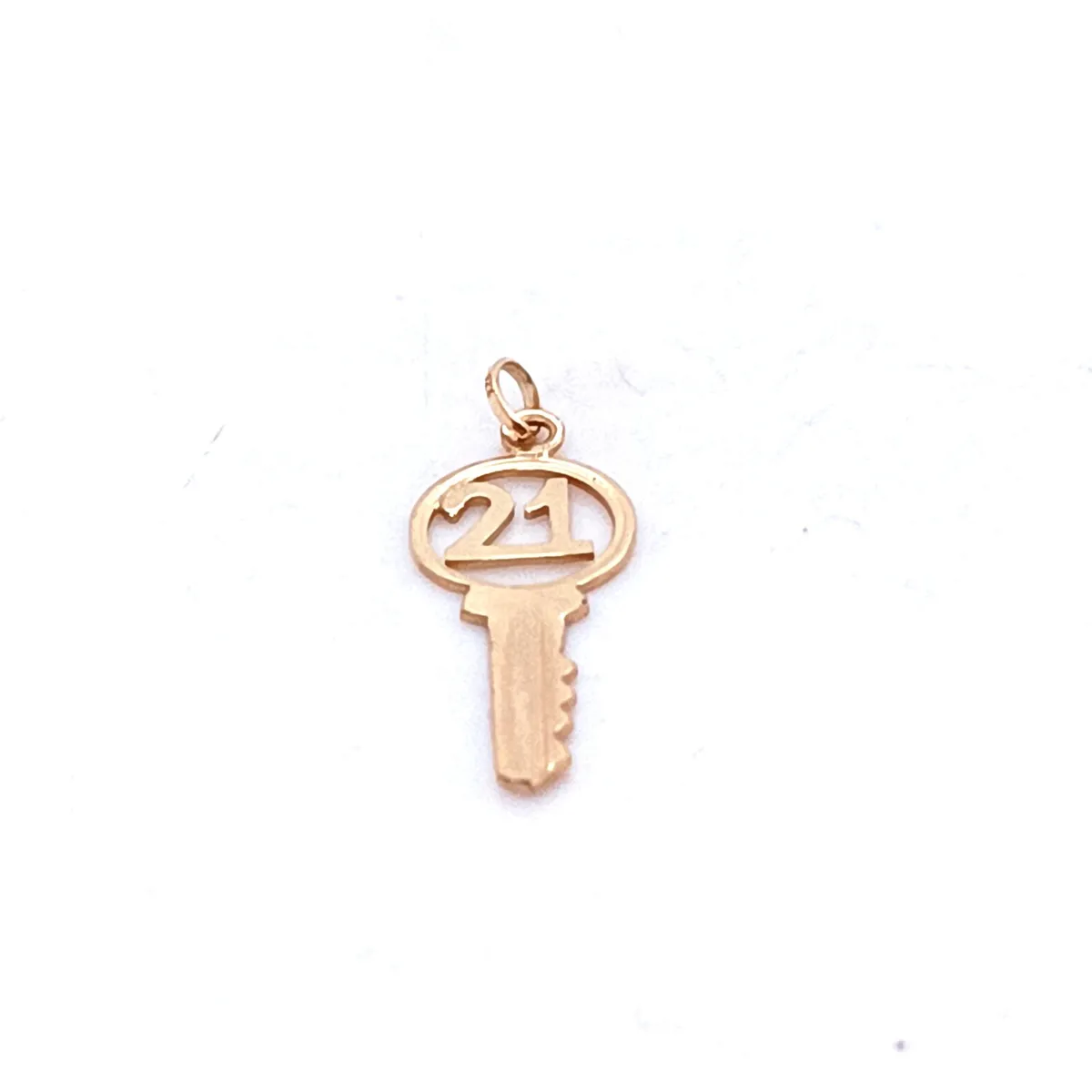 21 Key Pendant/ Charm 9k Yellow Gold - Image 1