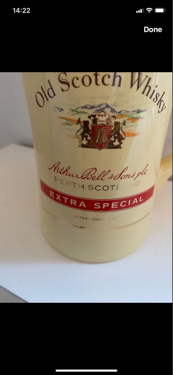Large Bell’s Scotch Whisky Water Jug - Image 2