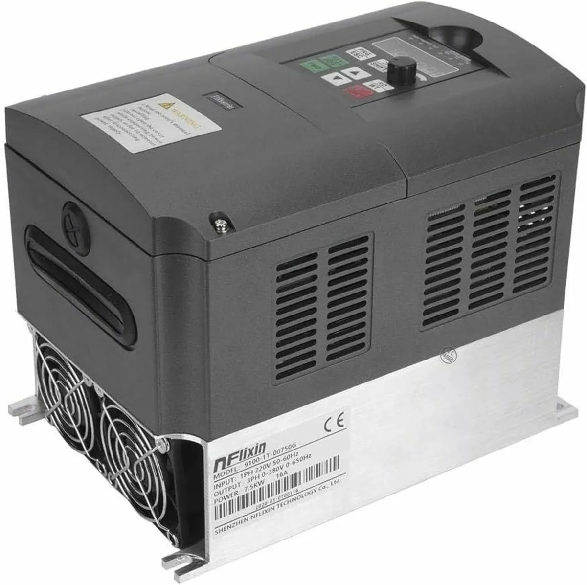 7.5KW VFD Inverter Motor 1PH 220V to 3PH 380V - Image 4