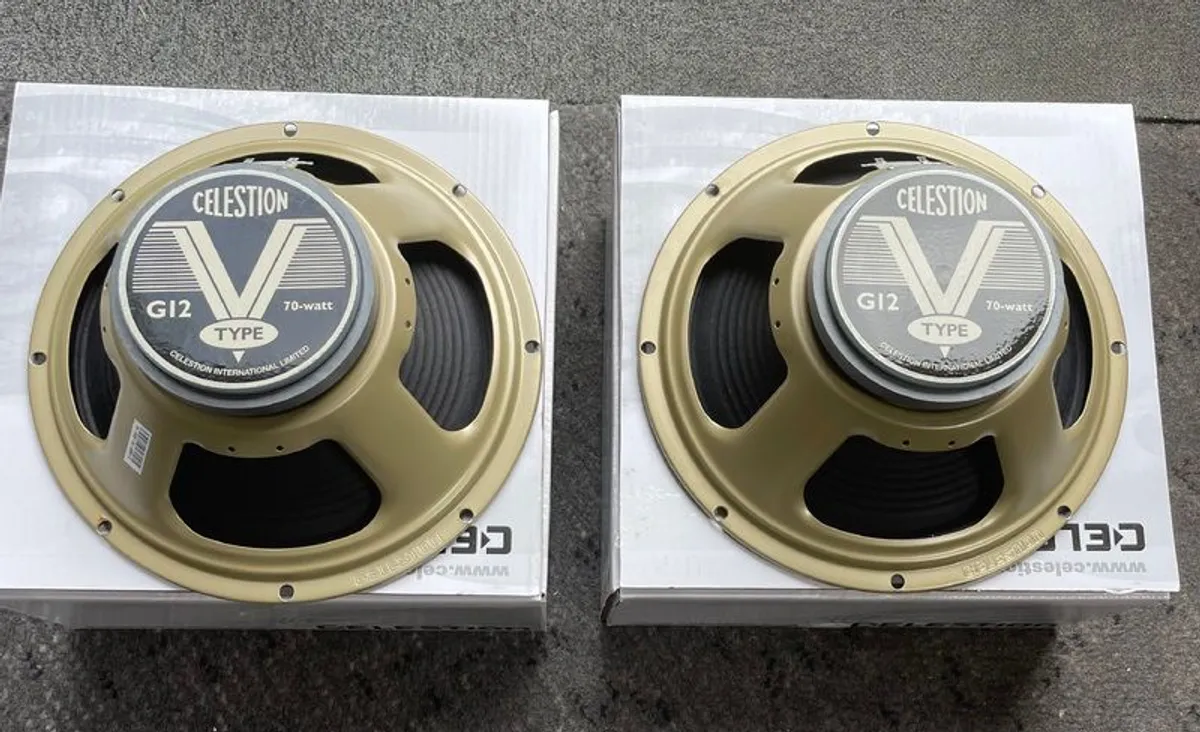 Celestion V-Type 12" 16 Ohm Speakers (Pair)