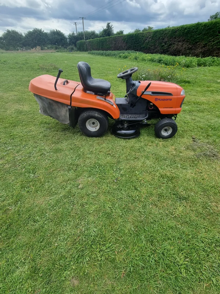 Husqvarna CTH210XP ride on mower for sale - Image 2