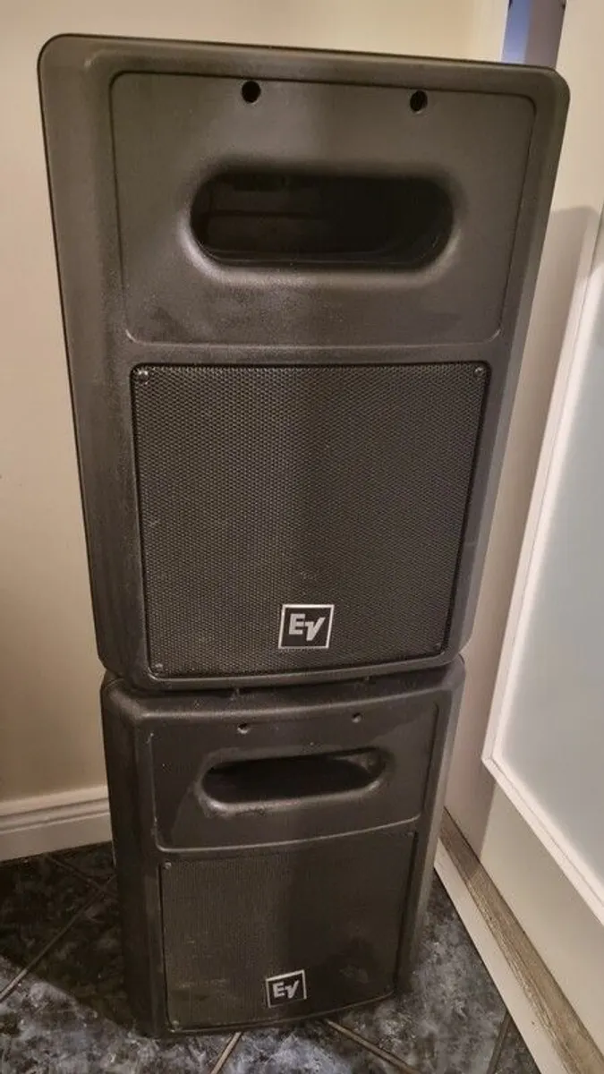 Pair of Electro Voice EV SB122 Subwoofer - Image 1
