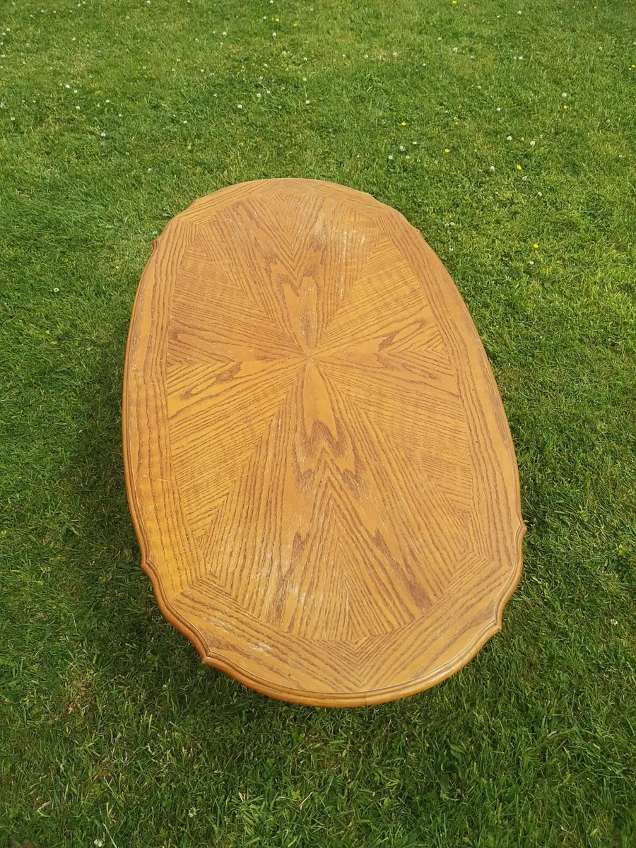 Oval Coffee table for sale - Image 4