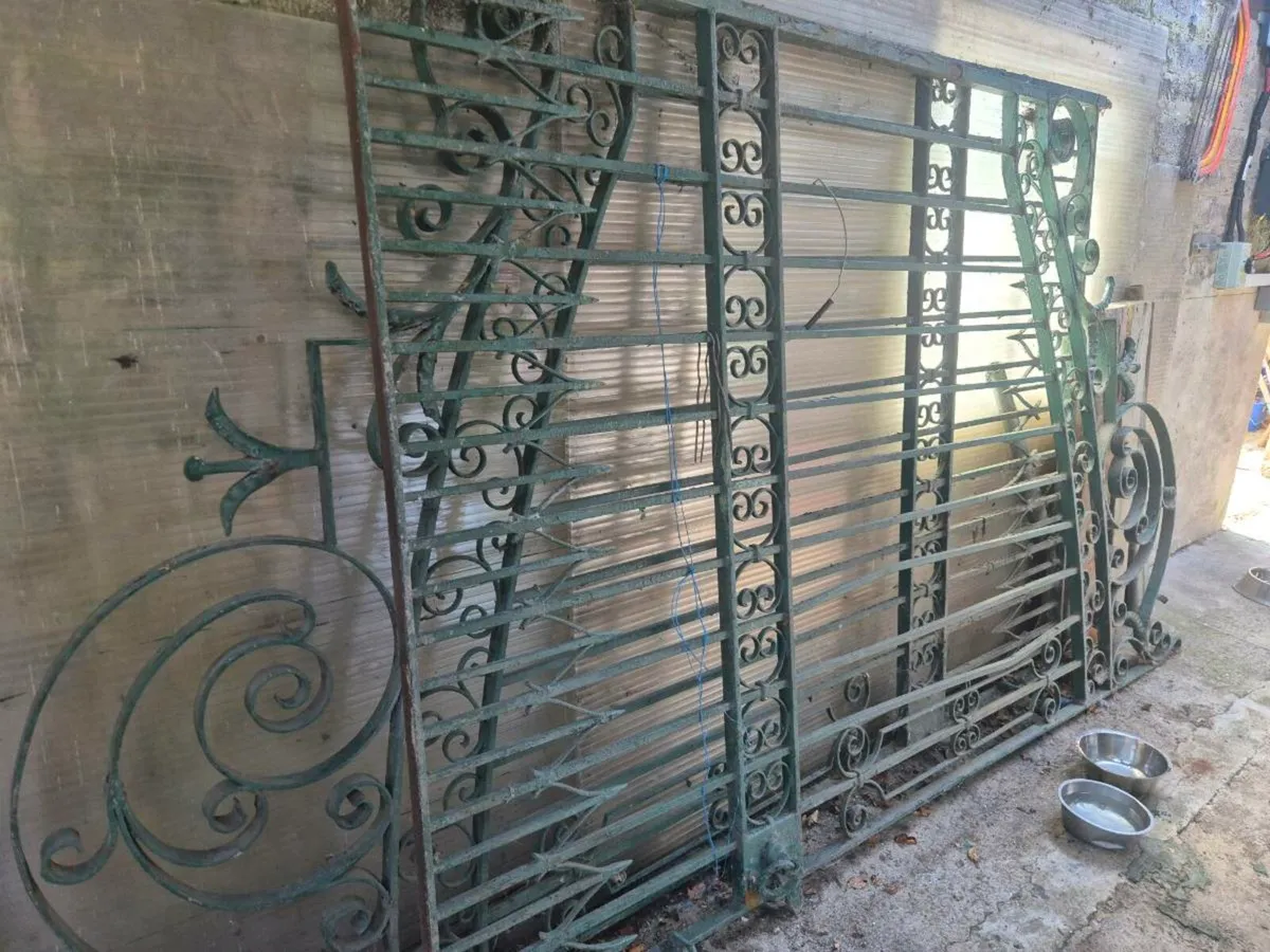 Wrought iron gates - Image 1