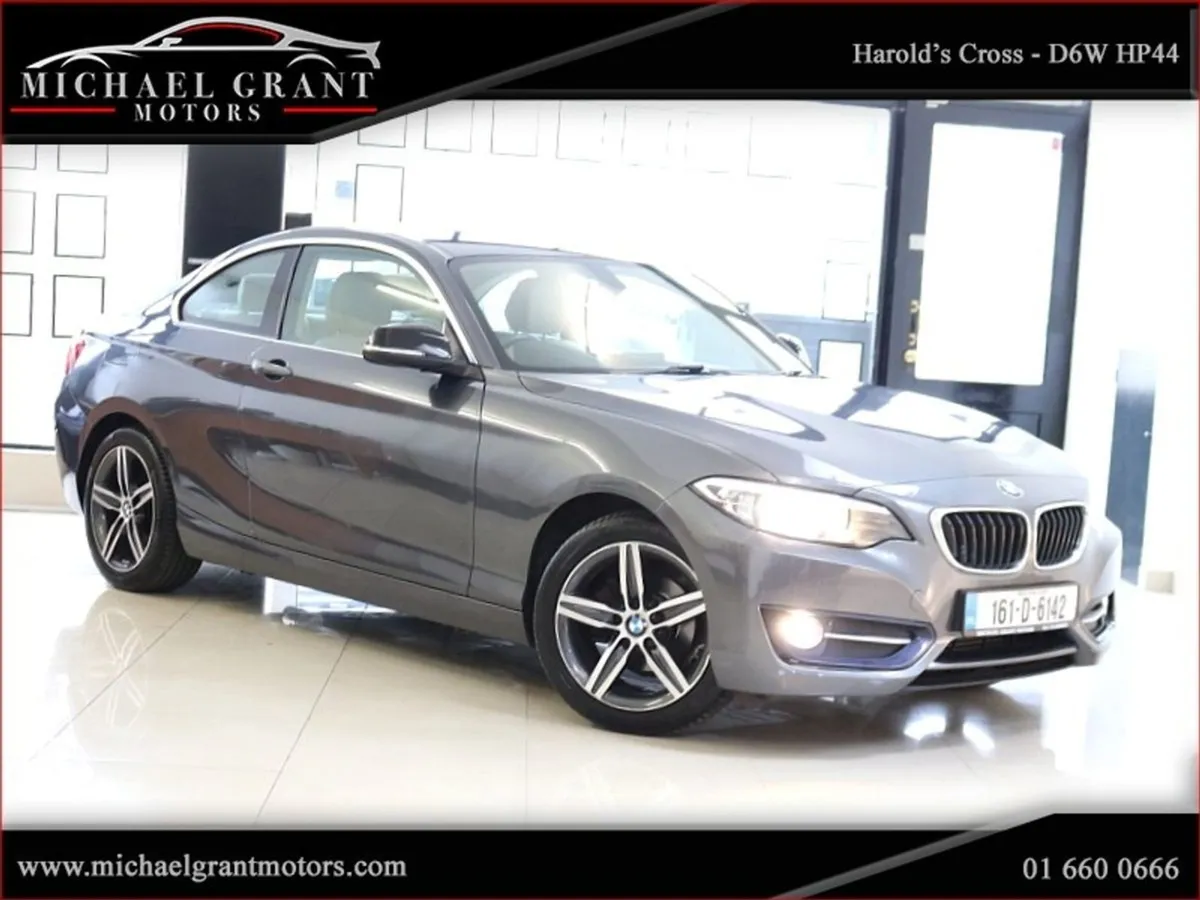 BMW 2 Series Automatic Coupe 218D SE / Irish Car - Image 1