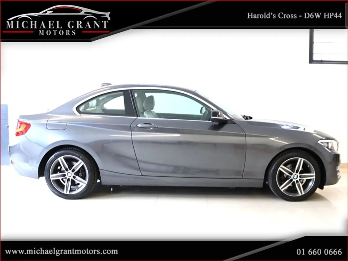 BMW 2 Series Automatic Coupe 218D SE / Irish Car - Image 4