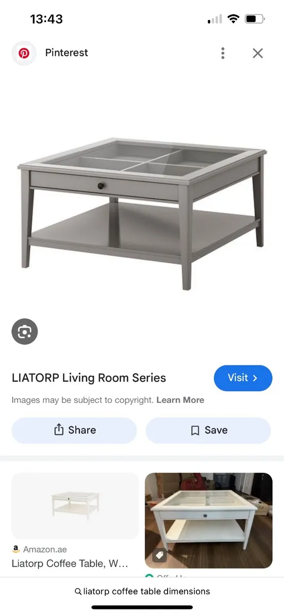 Ikea Liatorp Coffee Table - Image 1