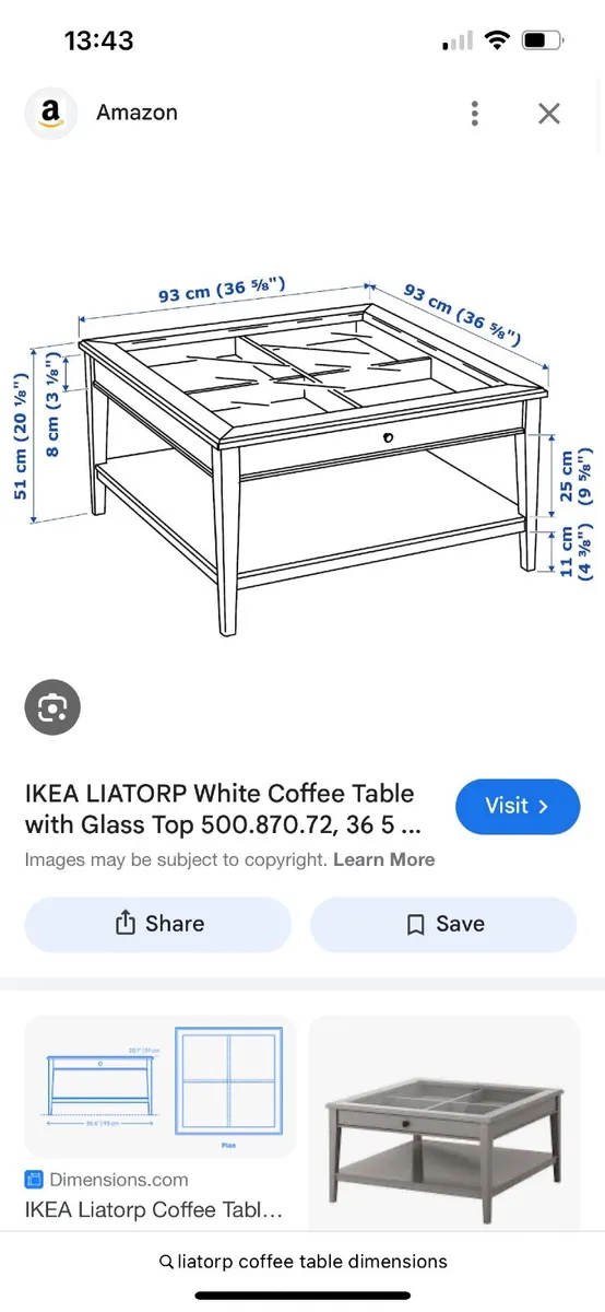 Ikea Liatorp Coffee Table - Image 2