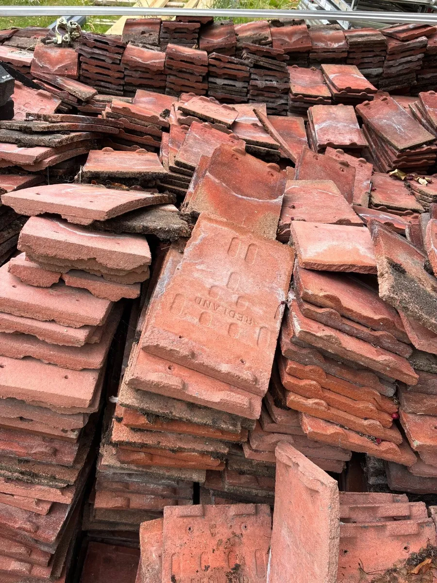 Vintage Red Roof Tiles - Ideal for Repairs or DIY - Image 4