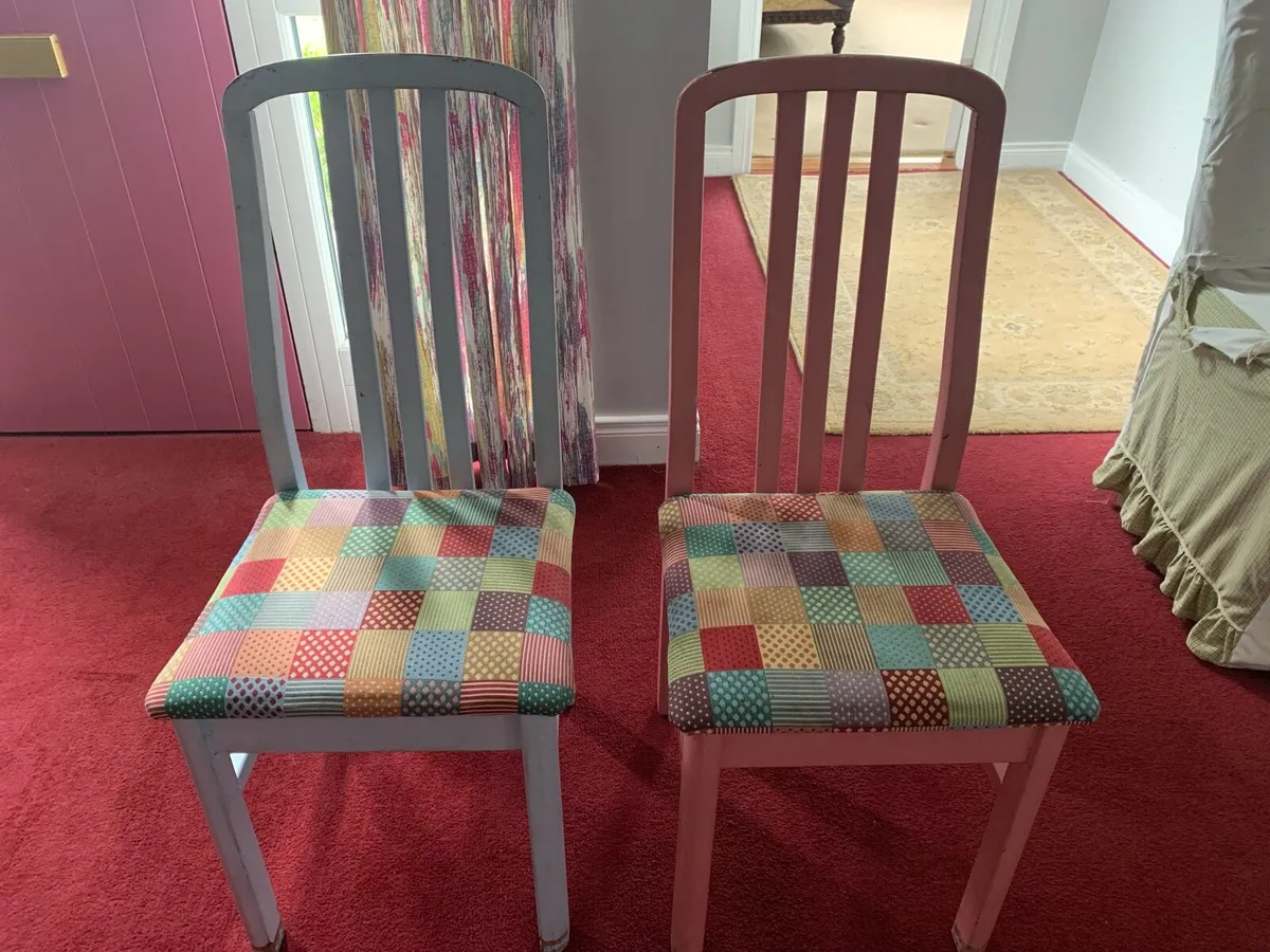 Wooden dining chairs - Image 1
