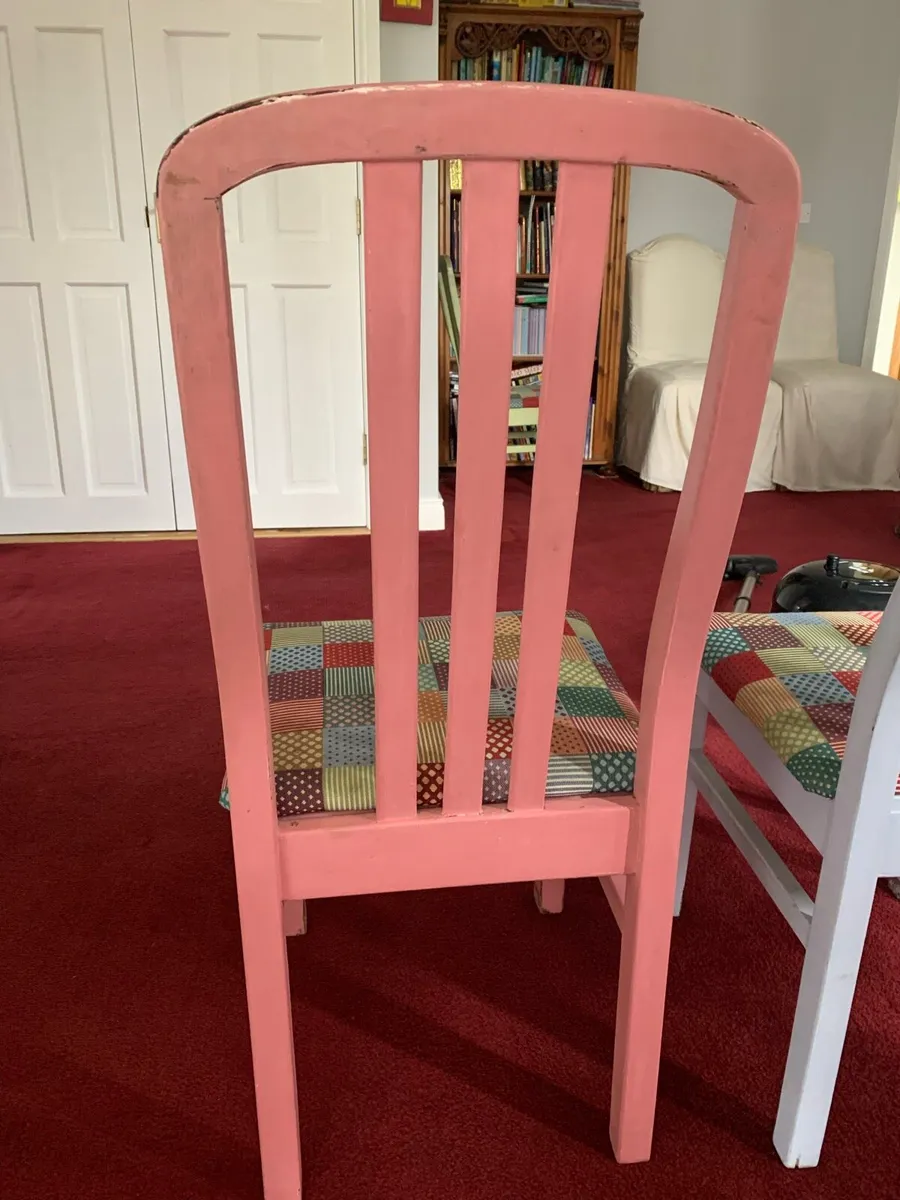 Wooden dining chairs - Image 3