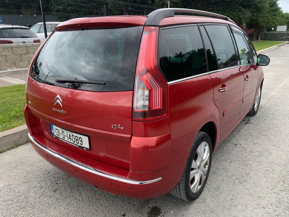 2013 Citroen Picasso 7 seater, Nctd 7/25, tax 6/25 - Image 4