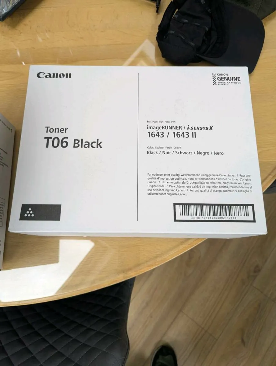 Canon T06 black toner x 2 cartridges - Image 2