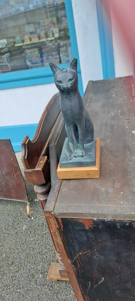 Vintage Austin Production Egyptian Bastet Black Ca - Image 1