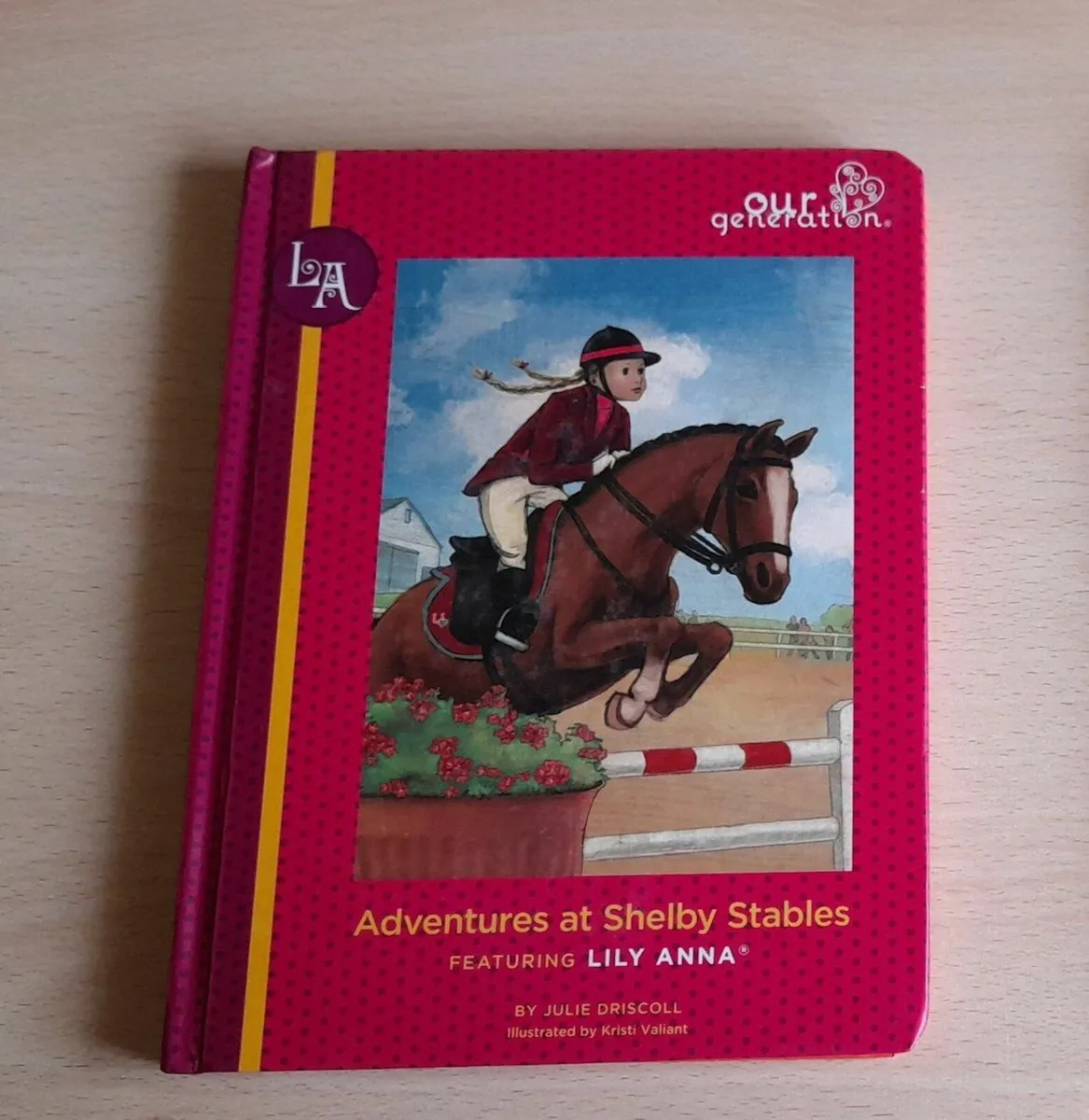 Our Generation Equestrian Lily Anna doll and book - Image 4