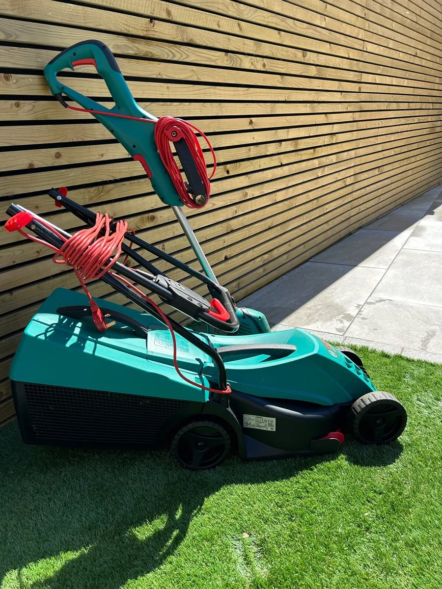 Bosch Electric Lawnmower & Strimmer - Image 3