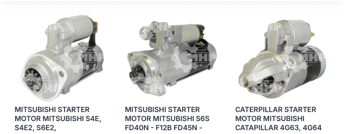 Starter Motors @ Forklift Parts Direct - Image 3
